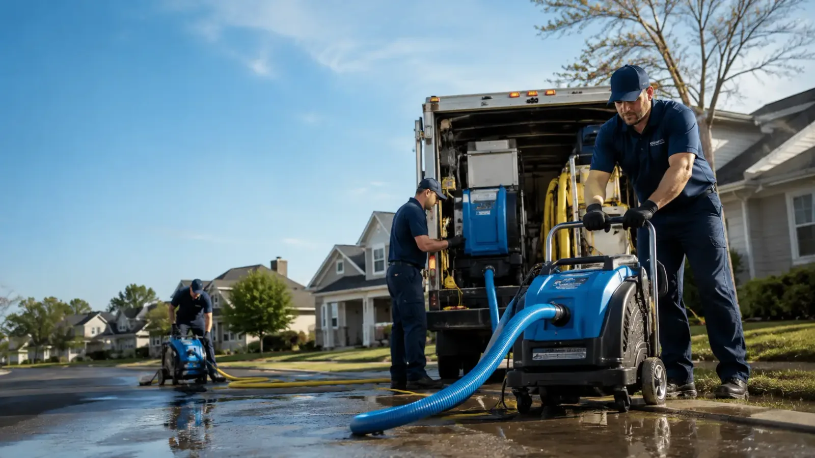 Flood Damage Cleanup in La Salle, MI